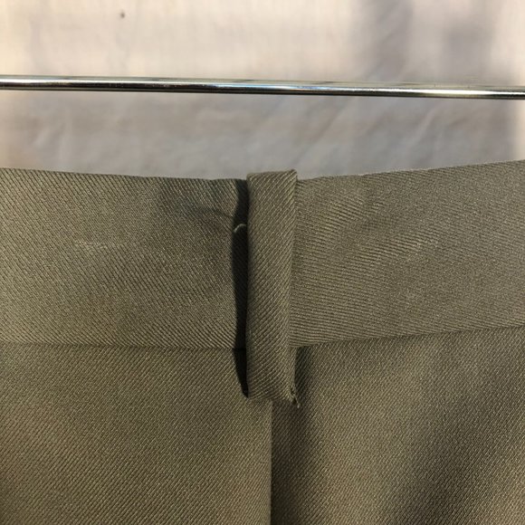 Zara Olive Green Trousers, Size M - Picture 12 of 14